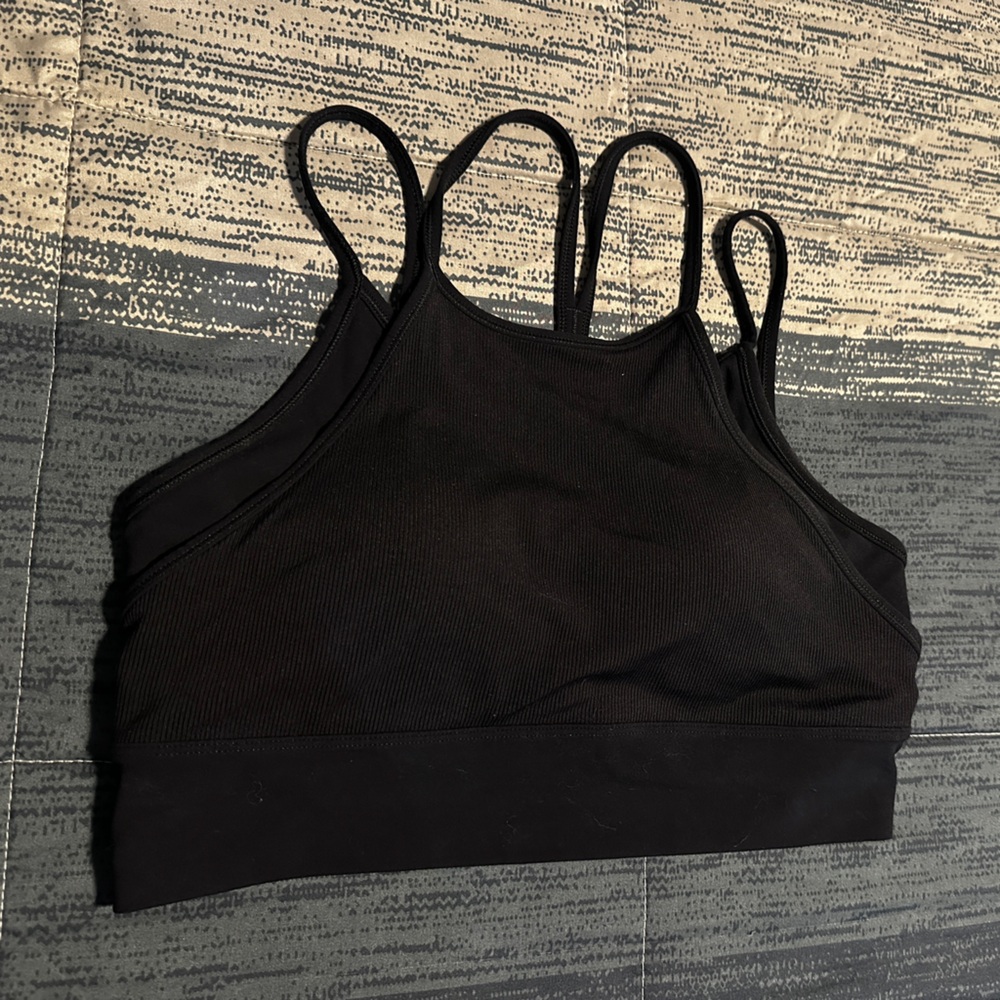 Nike Black Strappy Sports Bra